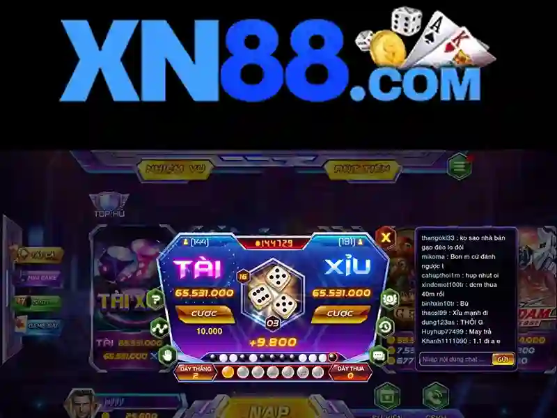 xn88: Nền tảng chơi game và casino trực tuyến
